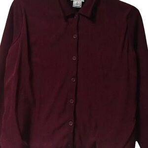 Talbots ~ Women’s ~ Jacket ~ XL ~ Wool ~ Burgundy